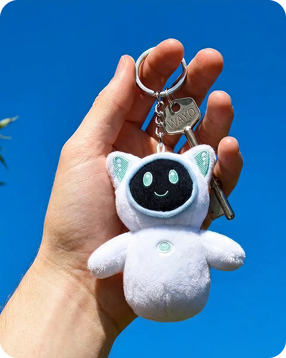 Fully custom keychain plushie