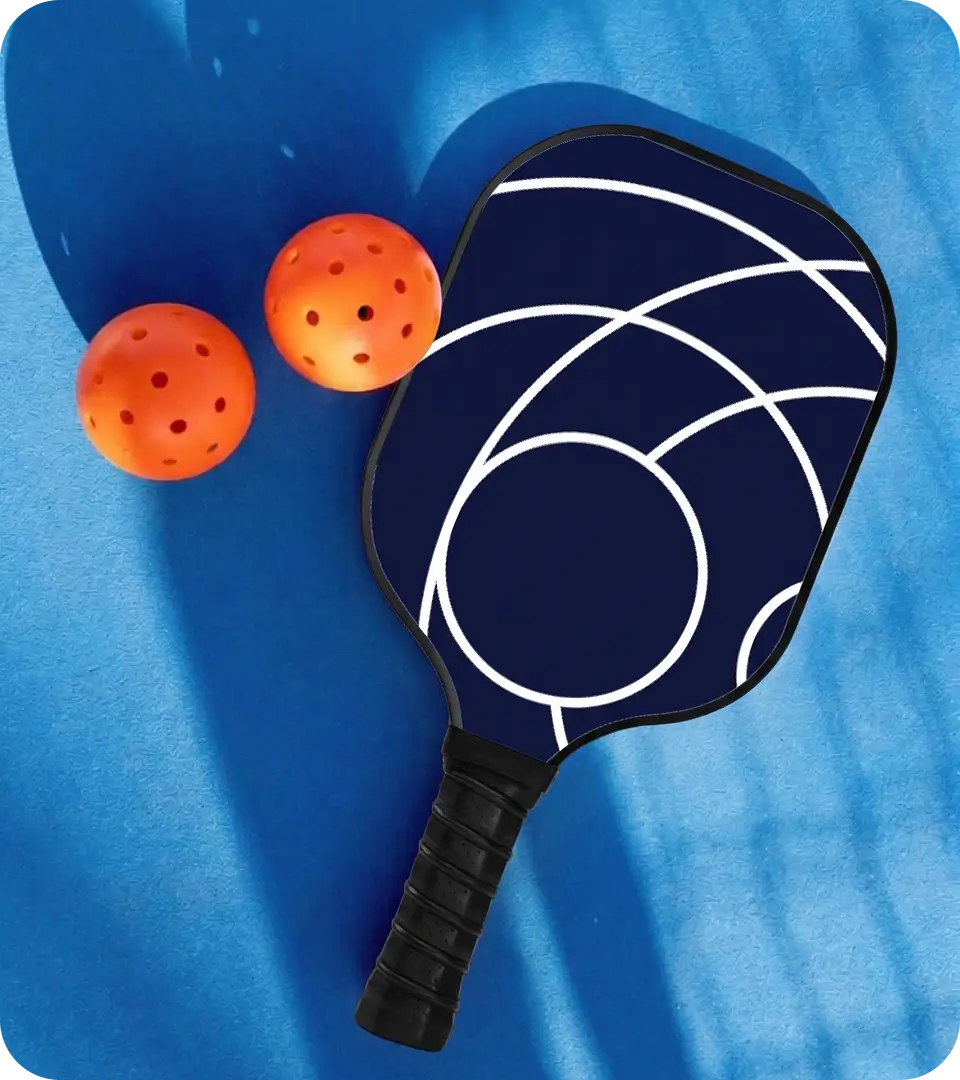 Pickleball Set (2 Paddles, 2 Balls, 1 Case)